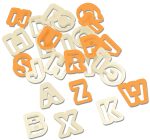 Set Formash Biskotash Me 26CP Shkronja Plastike TS204870 GHIDINI ITALY