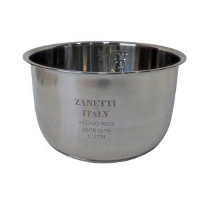 Enë Multikukeri 5L Inoks Italian 18/10 ZANETTI – Fund i Trefishtë