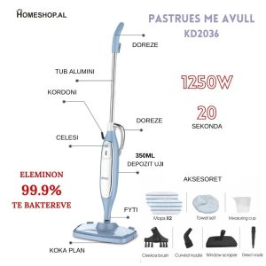 Pastrues me Avull Sterilizues 1250W KD2036 DSP Professional