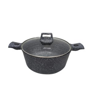 Tenxhere me veshje guri MK28 Montecasa 28cm Induksion me doreza të heqshme