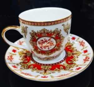 Set 6CP Filxhane Kafeje Porcelani FINE CHINA Oriana Ferelli®