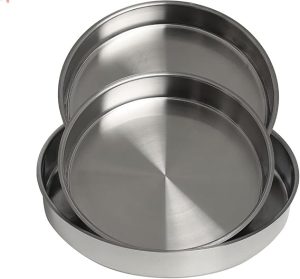 Set 3 Tepsi 28/32/36Cm Inoks Premium 636231