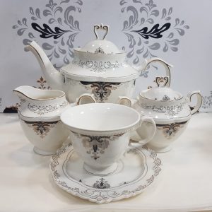 Set Filxhane Çaji Porcelani BONE CHINA 9CP DK9528