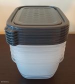 Set 5CP Tasa Me Kapak/Kontejner Ushqimi BA146509 VENUS GR