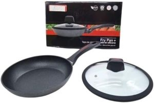 Baroly ED138112 Tigan Jongjites Me Kapak Xham/Silikon 24cm