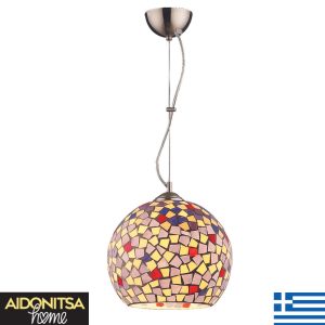 Abazhur Tavani Mozaik Vitro F1072 Me 1 Llampe E27