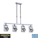 Abazhur Tavani Kristali 1686 4xG9 Llampa LED