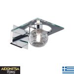 Abazhur Muri Kristali F1686W Me 1 Llambe G9 LED