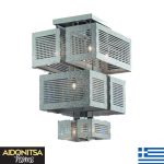 Abazhur Tavani Kristali 1725CA Me 8 Llampa