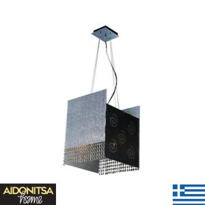 Abazhur Tavani Kristali 1725CB3 Me 3 Llampa