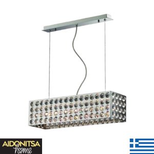 Abazhur Tavani Kristali F1738 Me 8 Llampa