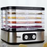 Dehidrues Frutash & Perimesh DSP KA9011 – 240W, 5 Shtresa, 35–75°C, Inox