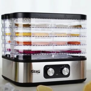 Dehidrues Frutash & Perimesh DSP KA9011 – 240W, 5 Shtresa, 35–75°C, Inox