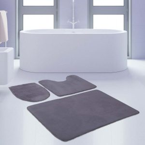 Set Tapetesh Banjoje i Gomuar Gri 3CP BONNY HOME