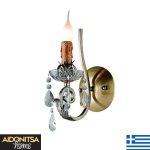 Abazhur Muri Bronx Kristal 11001 Me 1 Llampe E14