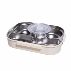 Tas Inoksi Ushqimor me 4 Ndarje  Hermetik ED2851